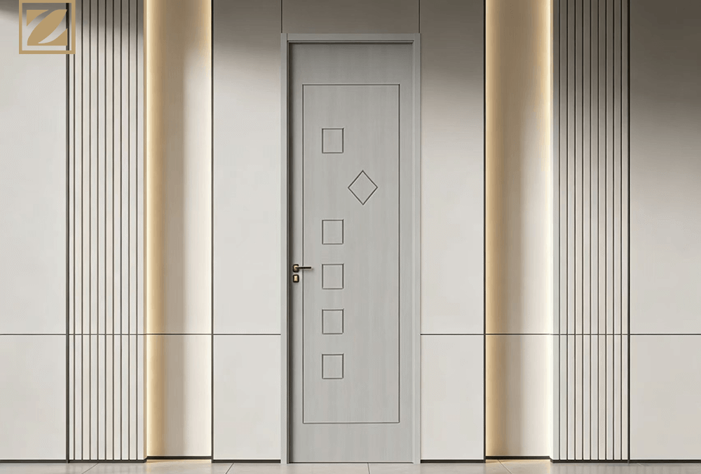 WPC Plastic Doors-Construction Engineering Door