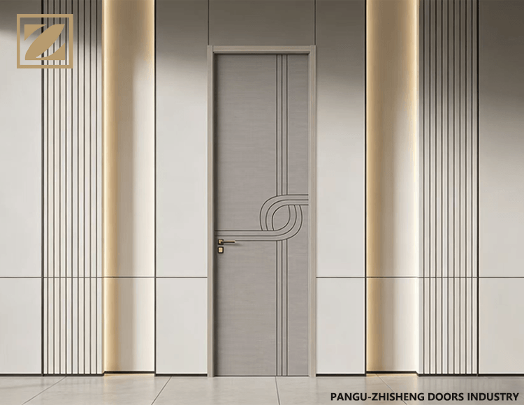 WPC Plastic Doors-Construction Engineering Door-750x580