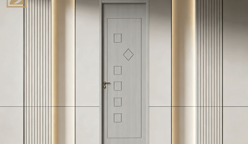 WPC Plastic Doors-Construction Engineering Door