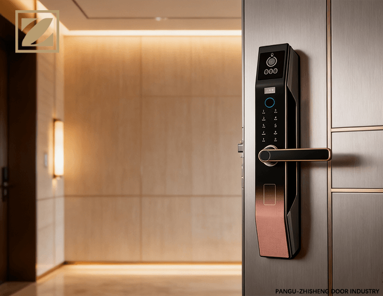 Automatic Smart Door Lock Manufacturers and suppliers in China - PANGU-ZHISHENG Door Industry