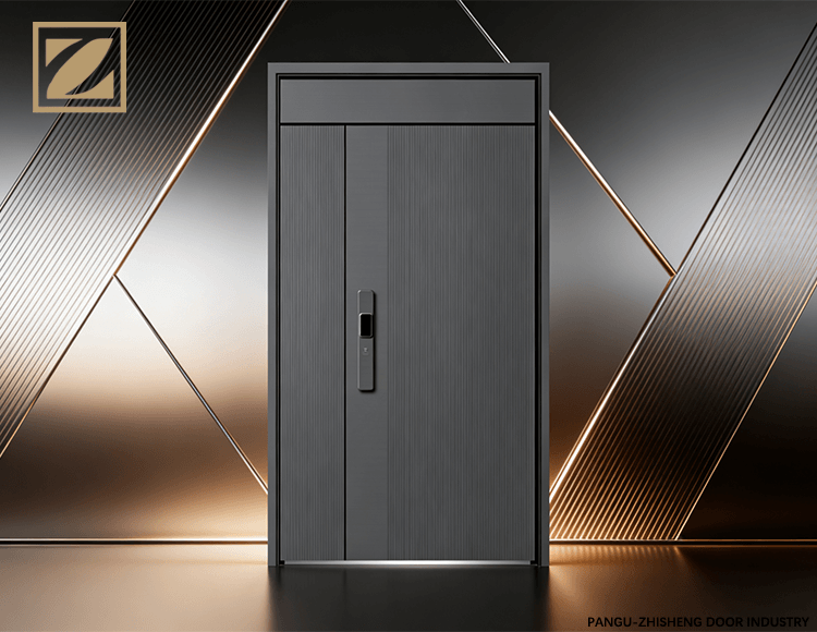 Steel Wooden Door and Security Door Manufacturers and suppliers in China - PANGU-ZHISHENG Door Industry