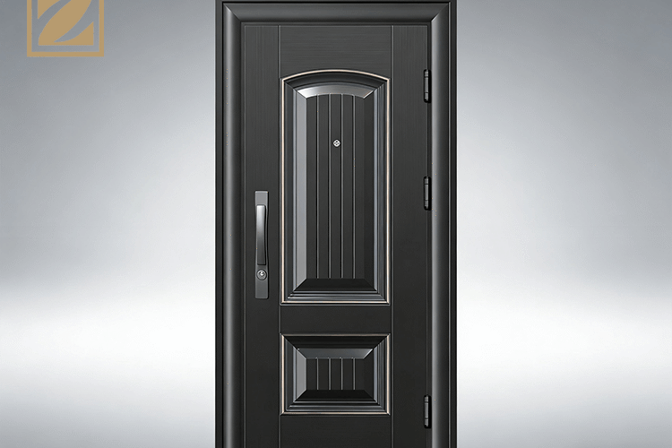 Steel Wooden Doors and Security Doors Manufacturers and suppliers in China - PANGU-ZHISHENG DOOR